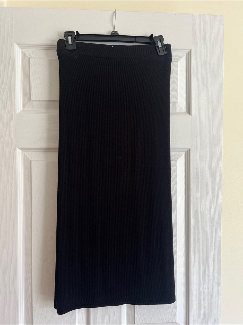 Sanctuary Black Knit Maxi Skirt